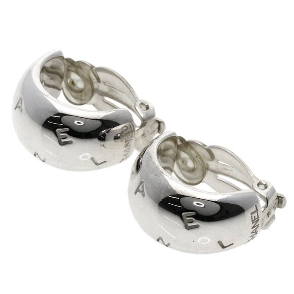 CHANEL Silver Earrings - Picture 1 of 7
